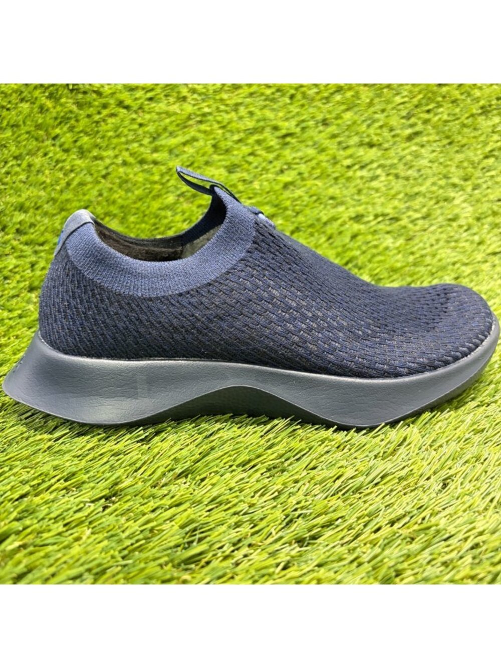 Allbirds Tree Dasher Relay Womens Size 6 Blue Athletic Slip-On Shoes Sneakers